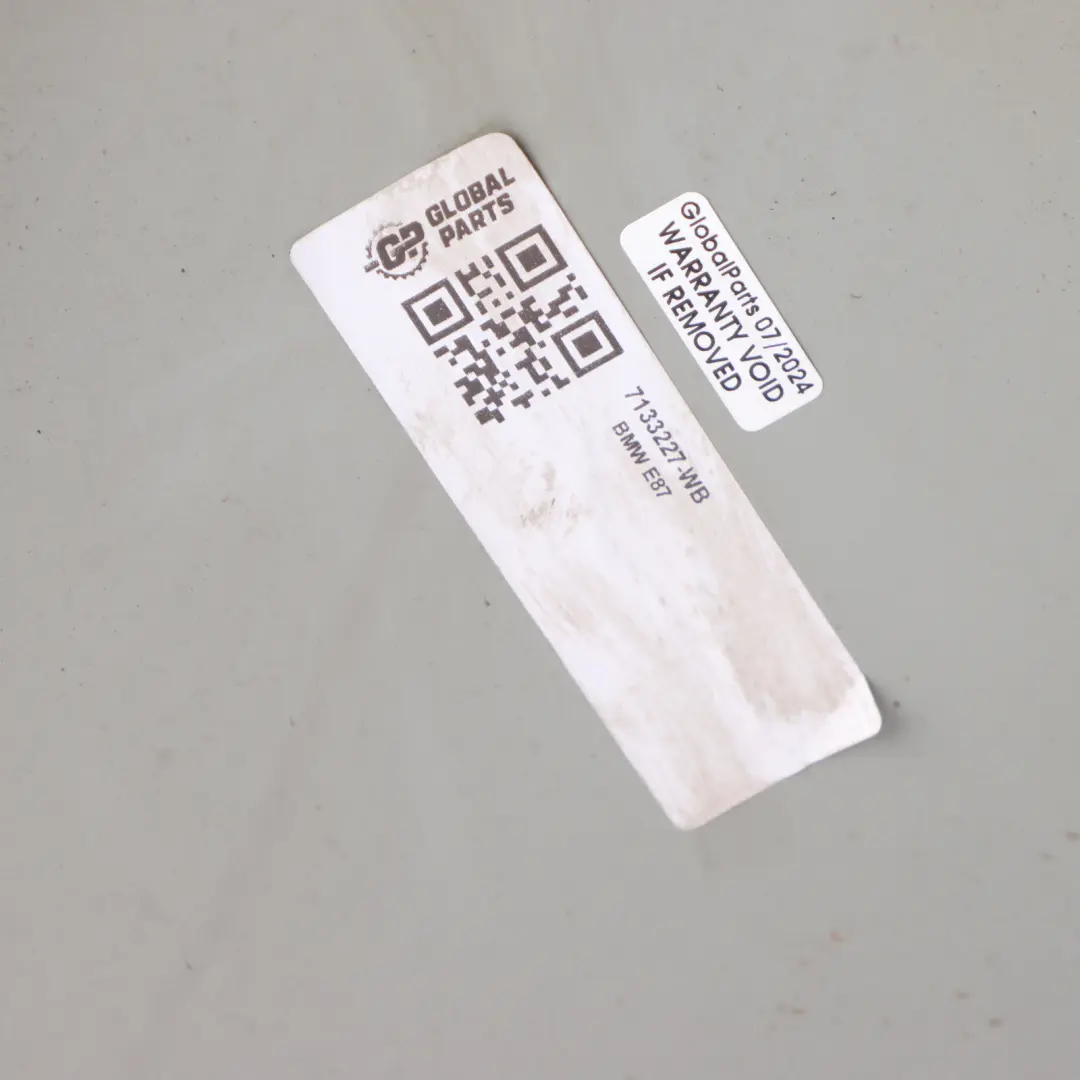 BMW E81 E87 Side Panel Wing Fender Front Left N/S Bluewater Metallic - 896 - SKU 7133227-WB - Part number 7133227