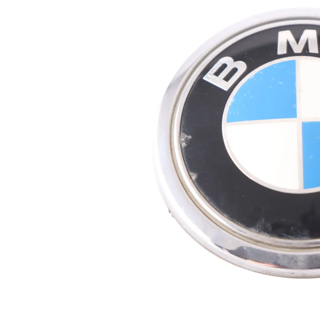 Trunk Emblem Badge Logo Plaque to BMW 7 Series E65 E66 1 Rear with Part number 7135356 BMW 7 Series E65 E66 1 Rear Trunk Emblem Badge Logo Plaque - SKU 7135356-1 - Part number 7135356