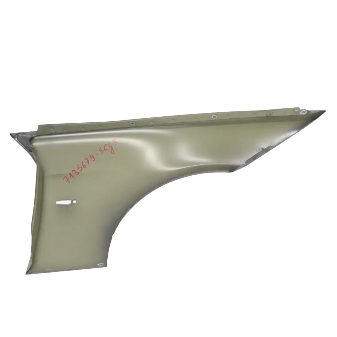Side Panel Fender Wing Front Left N/S Spacegrau Grey Metallic - A52 to BMW E90 E91 with Part number 7135679 BMW E90 E91 Side Panel Fender Wing Front Left N/S Spacegrau Grey Metallic - A52 - SKU 7135679-SCG3 - Part number 7135679