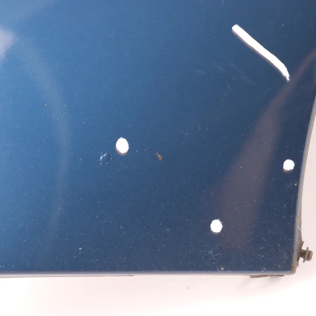 Side Panel Fender Wing Front Right O/S Mysticblau Blue Metallic to BMW E90 E91 with Part number 7135680 BMW E90 E91 Side Panel Fender Wing Front Right O/S Mysticblau Blue Metallic - SKU 7135680-MYS - Part number 7135680