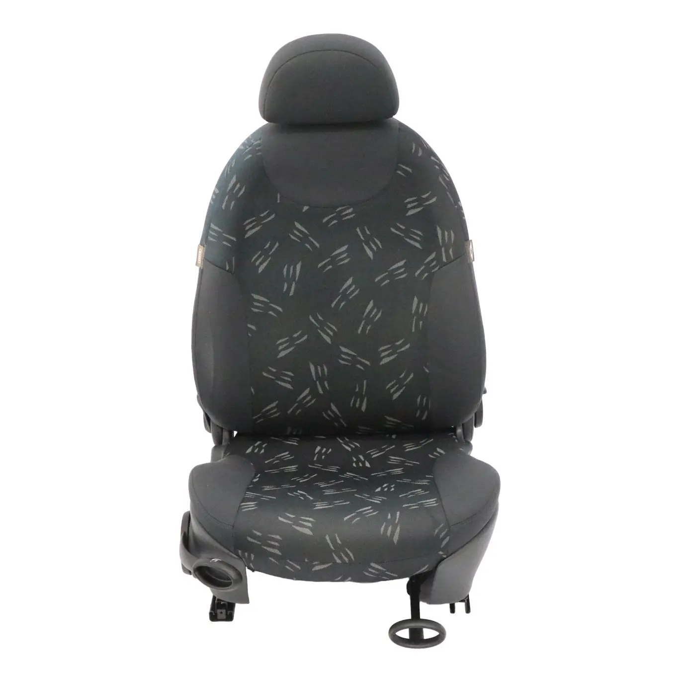 Mini Cooper One R50 Sedile Anteriore Destro Tessuto Casuale Panther Black