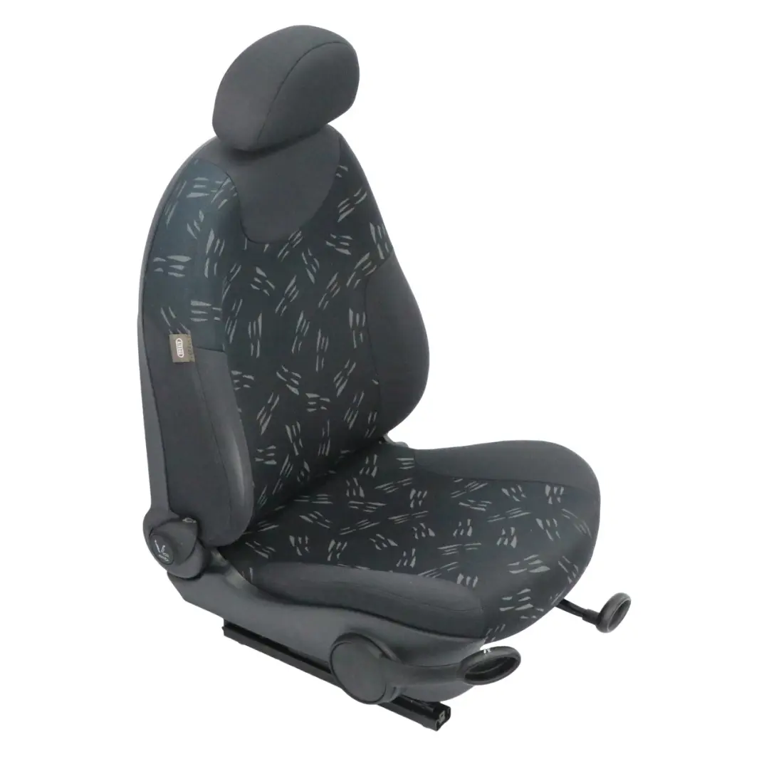 Sedile Anteriore Destro Tessuto Casuale Panther Black per Mini Cooper One R50 con numero di parte 7136282 Mini Cooper One R50 Sedile Anteriore Destro Tessuto Casuale Panther Black - SKU 7136282-1 - Numero di parte 7136282