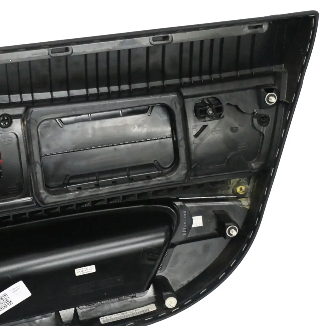 BMW Z4 E85 E86 Front Left N/S Door Card Trim Panel Leather Black Red - SKU 7145671-1 - Part number 7145671