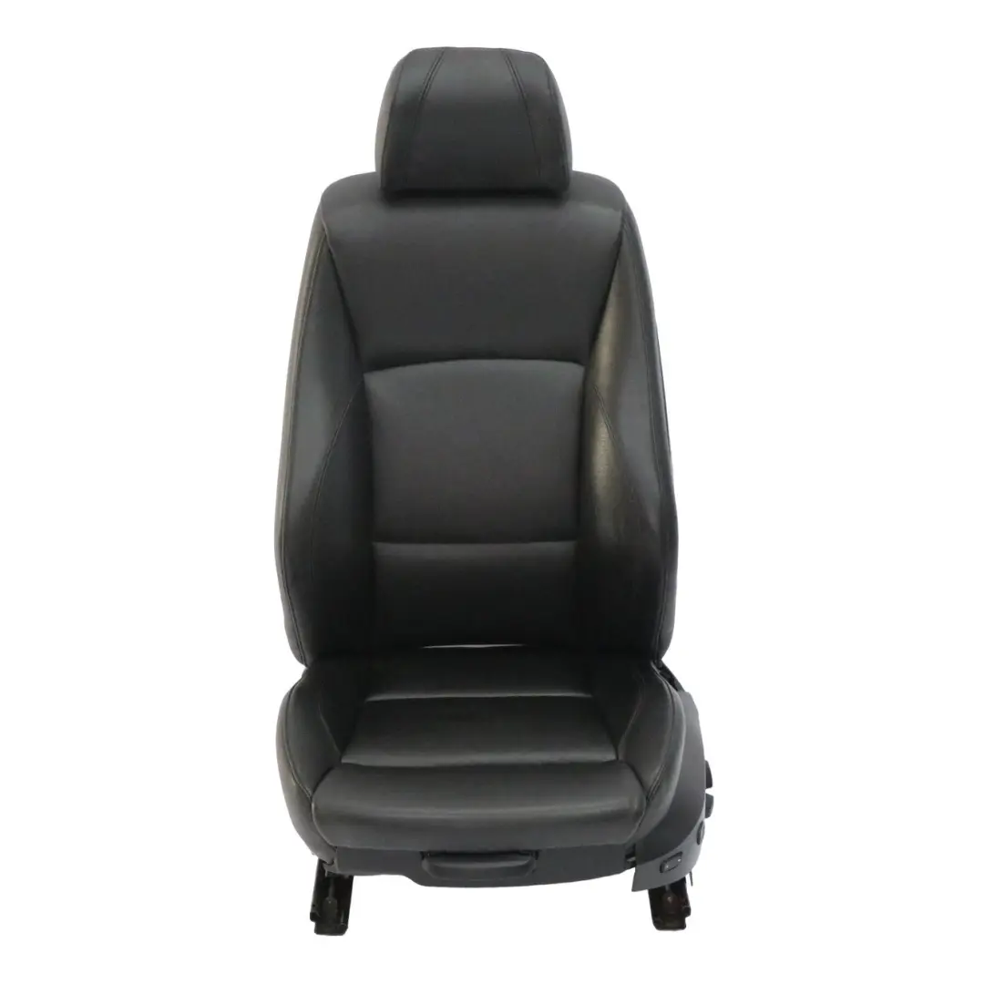 Fotel Przedni Lewy Czarny Skóra Dakota Lumbar do BMW E90 E91 M Sport o numerze 6956395 BMW E90 E91 M Sport Fotel Przedni Lewy Czarny Skóra Dakota Lumbar - SKU 6956395-2 - Numer Części 6956395