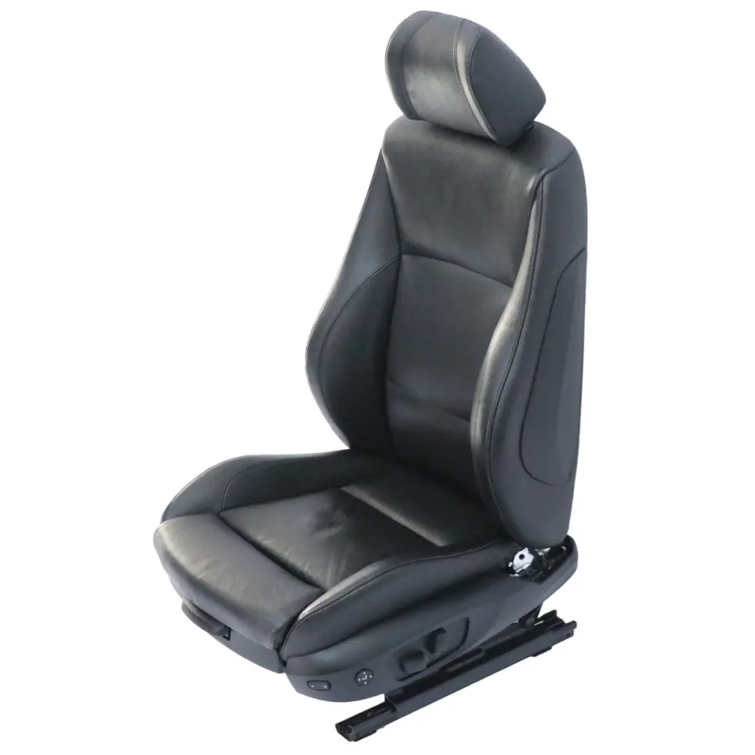 BMW E90 E91 M Sport Negro Cuero Dakota Delantero Izquierdo Asiento Lumbar - SKU 6956395-2 - Número de pieza 6956395