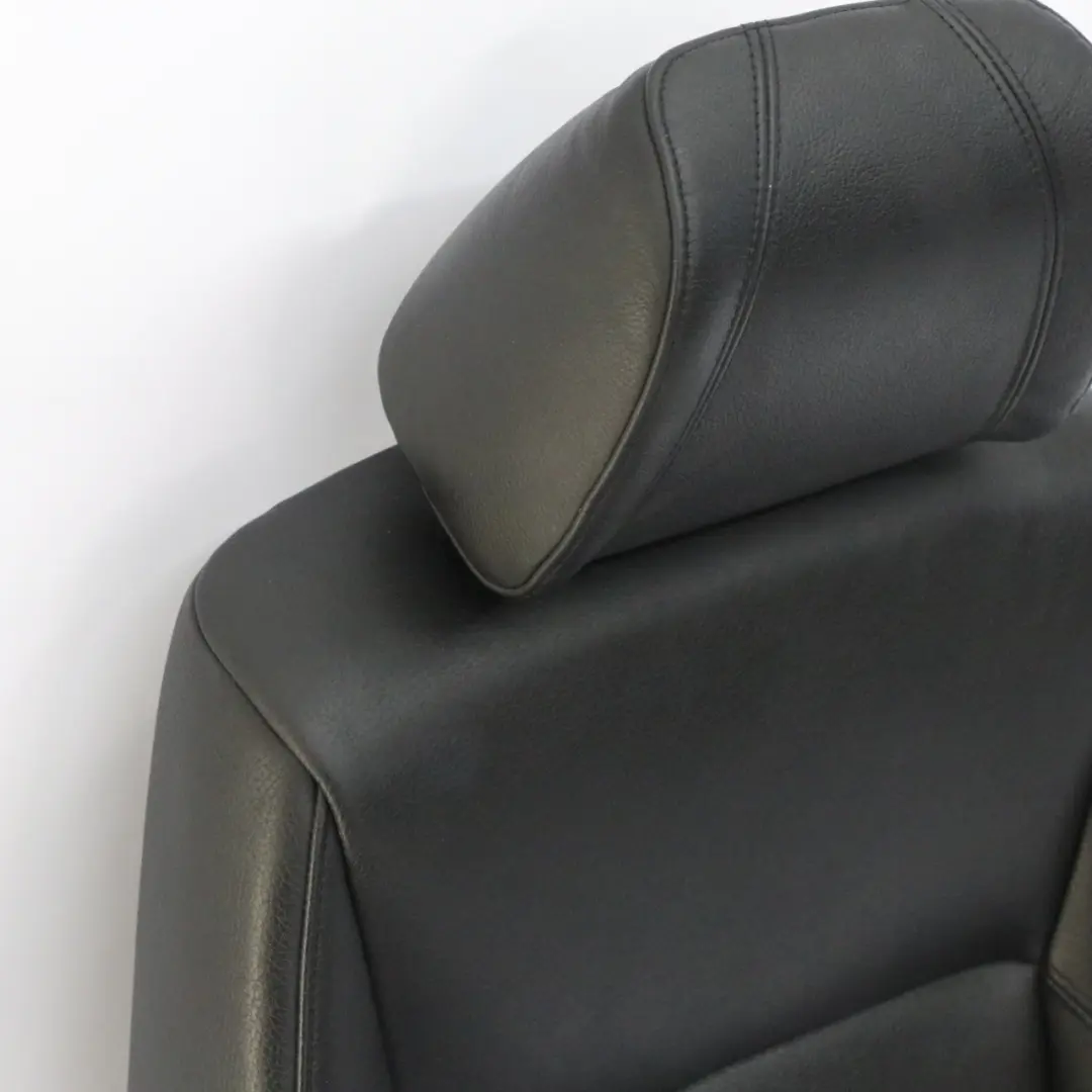 BMW E90 E91 M Sport Schwarz Leder Dakota Vorne Links Innensitz Lendenwirbel - SKU 6956395-2 - Teilenummer 6956395