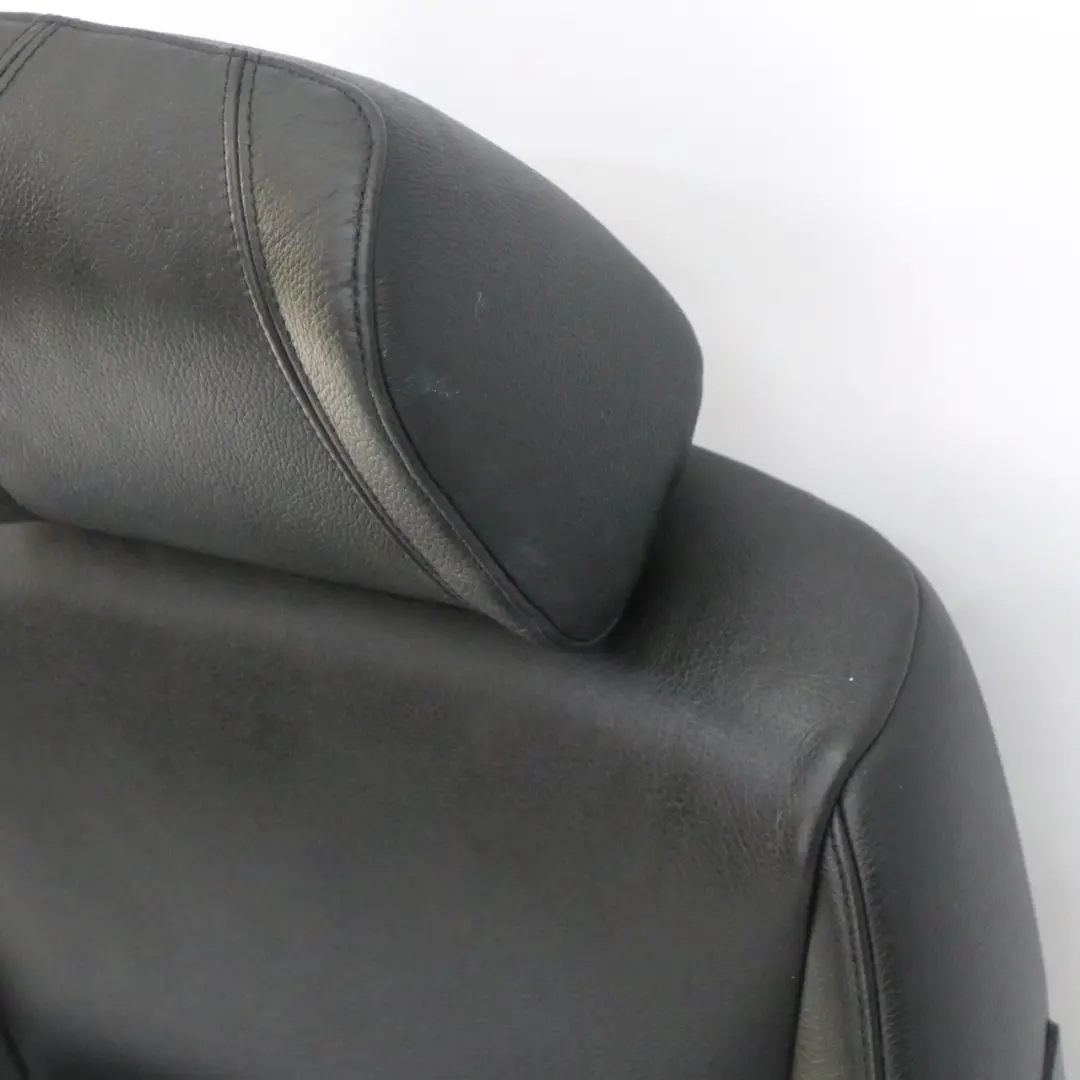 BMW E90 E91 M Sport Pelle Nera Dakota Anteriore Sinistra Interno Sedile Lombare - SKU 6956395-2 - Numero di parte 6956395