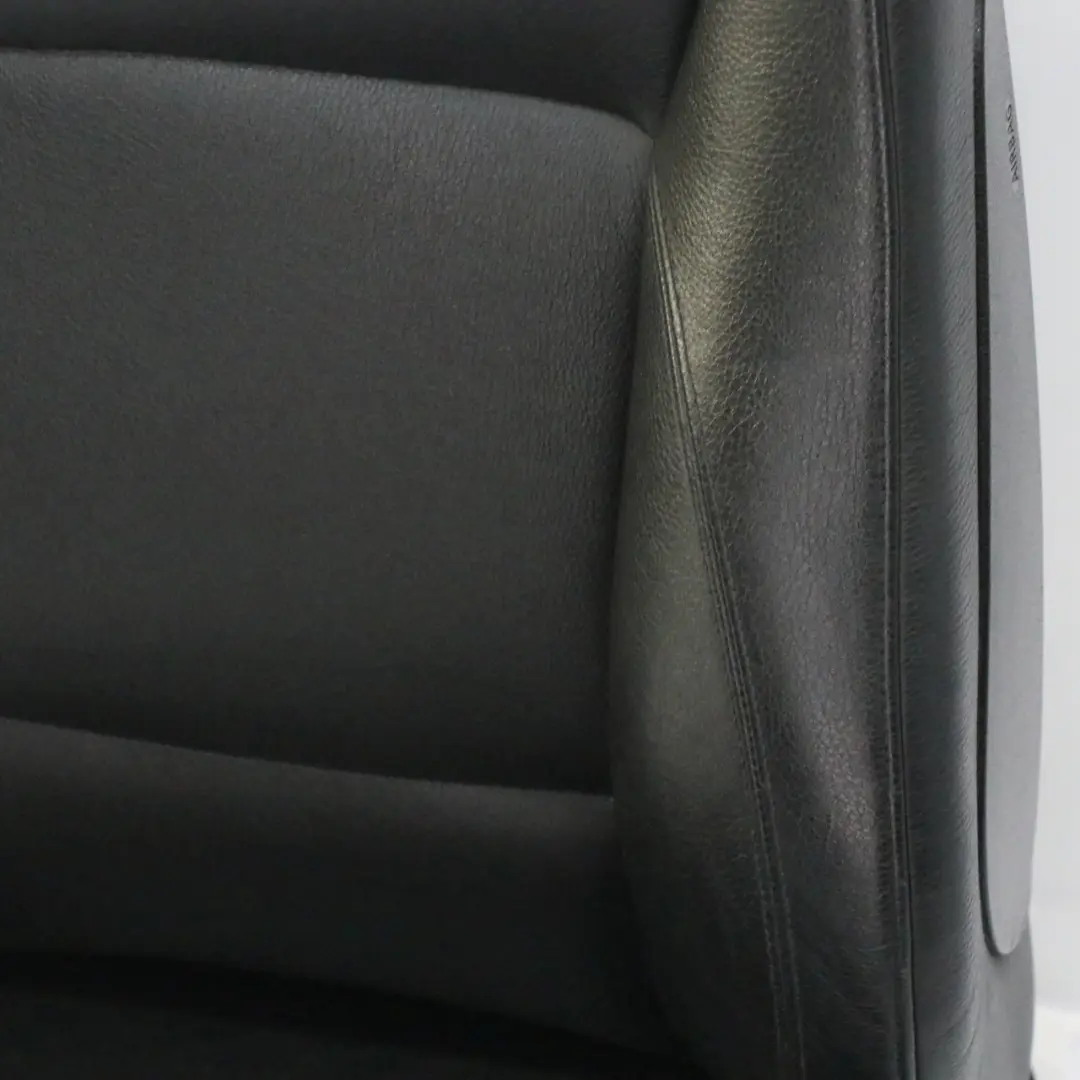 BMW E90 E91 M Sport Cuir Noir Dakota Siège Avant Gauche Intérieur Lumbar - SKU 6956395-2 - Numéro de pièce 6956395