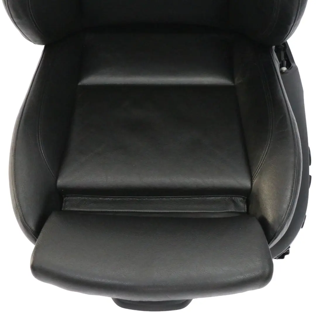 BMW E90 E91 M Sport Pelle Nera Dakota Anteriore Sinistra Interno Sedile Lombare - SKU 6956395-2 - Numero di parte 6956395