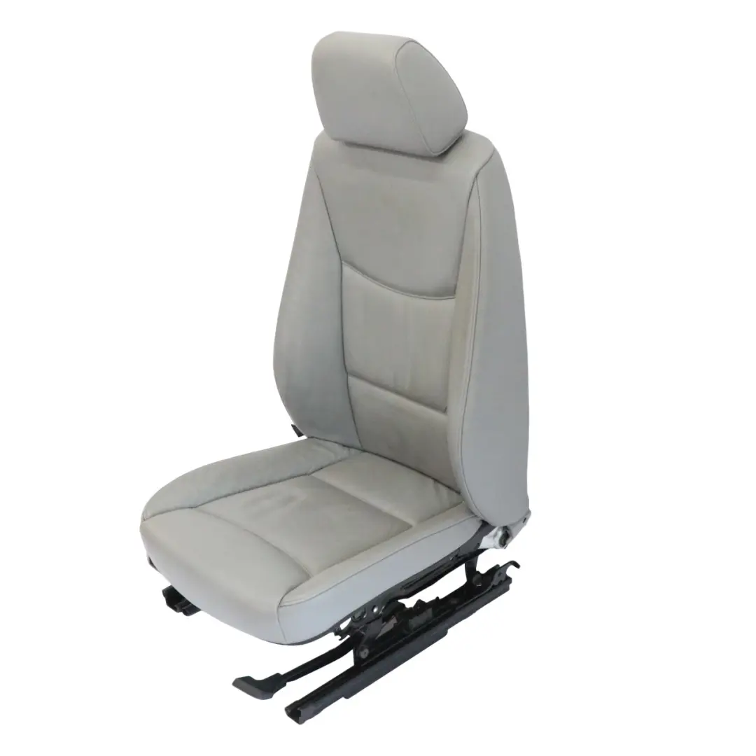 BMW E90 E91 Fotel Prawy Przedni Skórzany Dakota Szary - SKU 7147744-1 - Numer Części 7147744