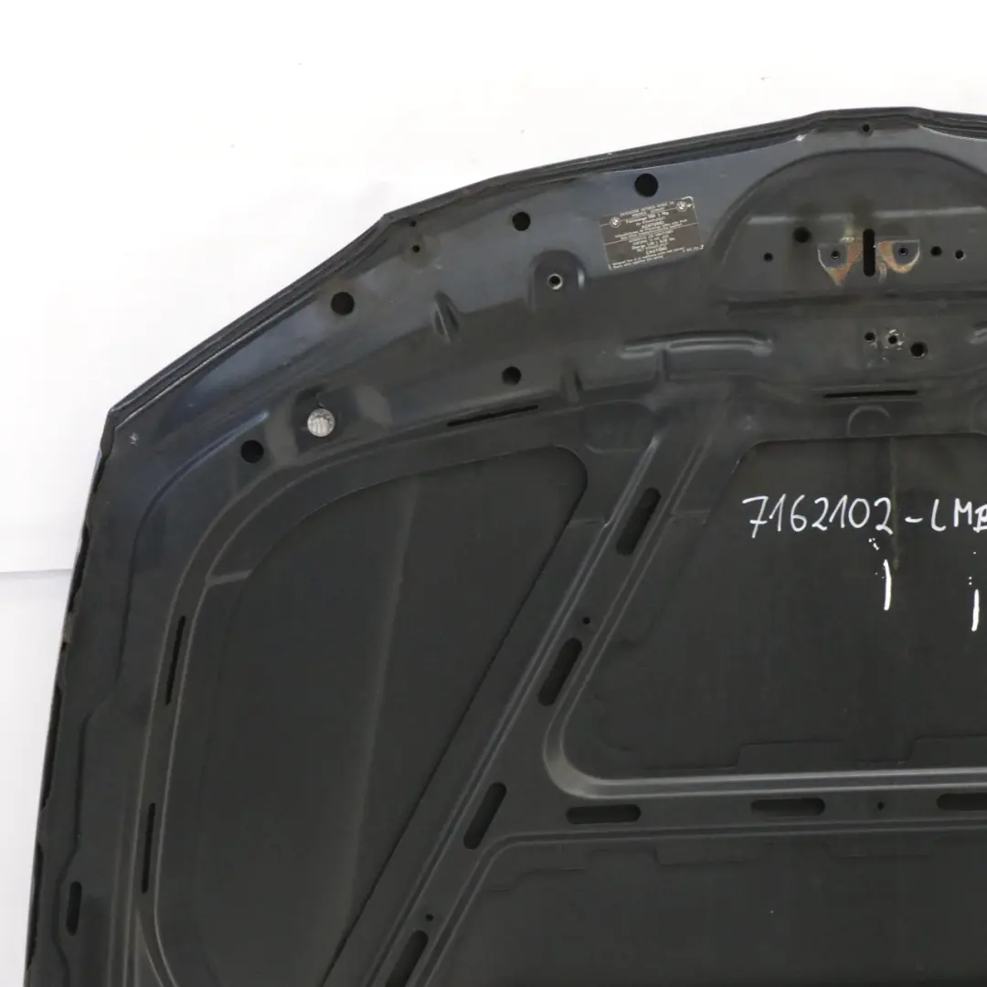 BMW E81 E87 Maska Pokrywa Silnika Le Mans Blau Niebieski Metalik - 381 - SKU 7162102-LMB1 - Numer Części 7162102