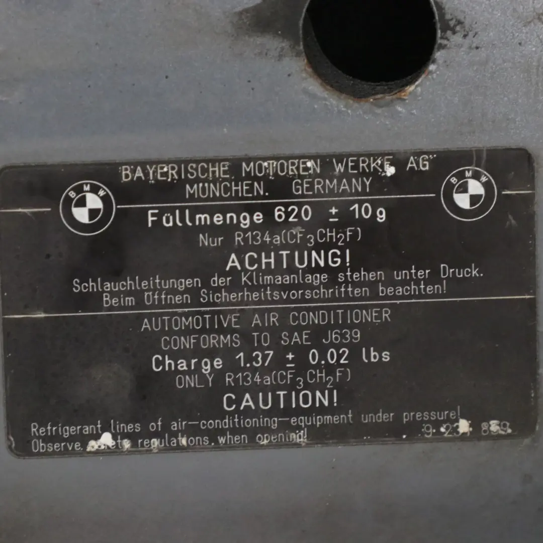 Hood Bonnet Cover Panel Spacegrau Space Grey Metallic - A52 to BMW E81 E87 with Part number 7162102 BMW E81 E87 Hood Bonnet Cover Panel Spacegrau Space Grey Metallic - A52 - SKU 7162102-SCG2 - Part number 7162102