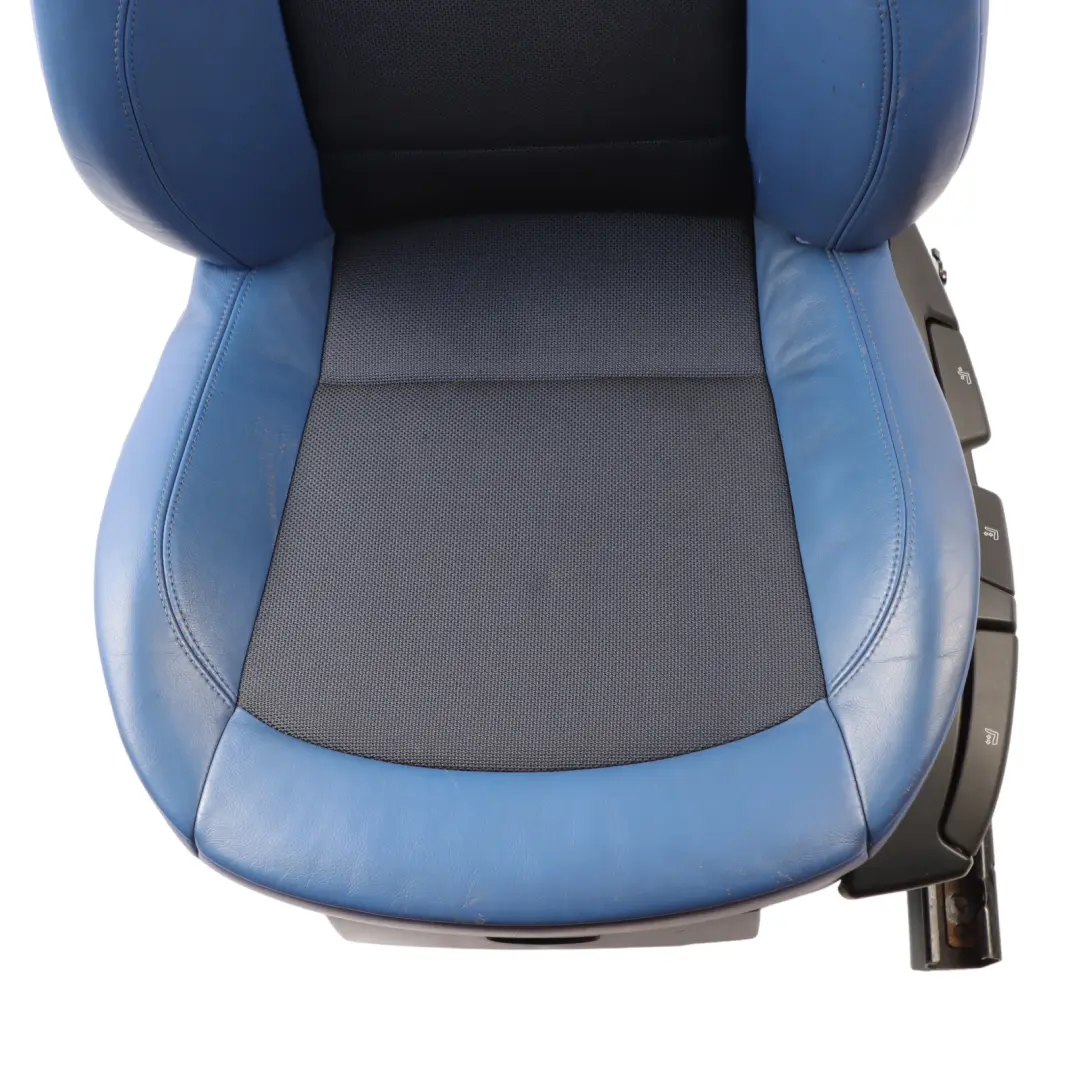 Front Left N/S Seat Cloth Leather Active Sports / Montego-Blue Interior to BMW E85 with Part number 7170897 BMW E85 Front Left N/S Seat Cloth Leather Active Sports / Montego-Blue Interior - SKU 7170897-1 - Part number 7170897