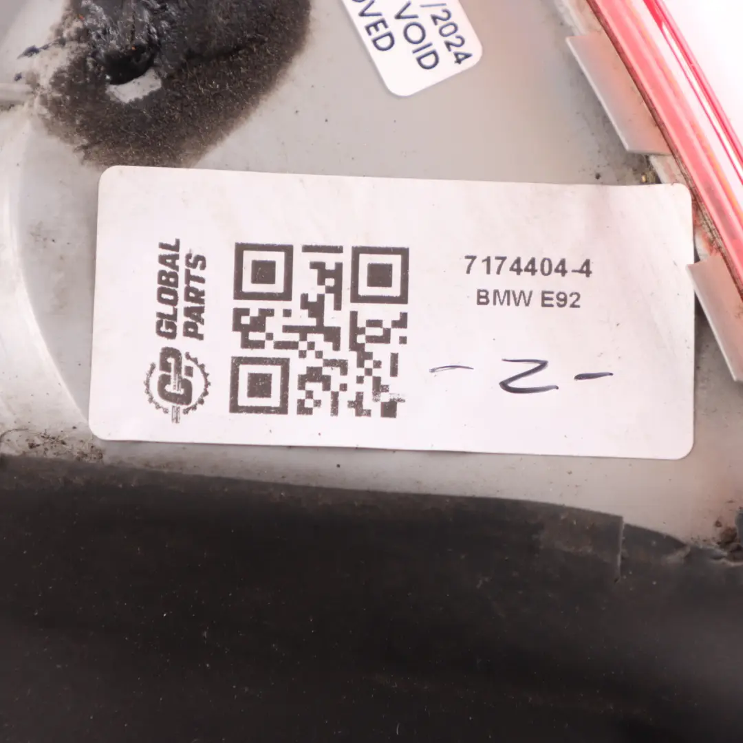 Feu Arrière BMW E92 Coupé Lumière Dans Panneau Latéral Droit pour à propos du numéro de pièce 7174404 Feu Arrière BMW E92 Coupé Lumière Dans Panneau Latéral Droit - SKU 7174404-4 - Numéro de pièce 7174404