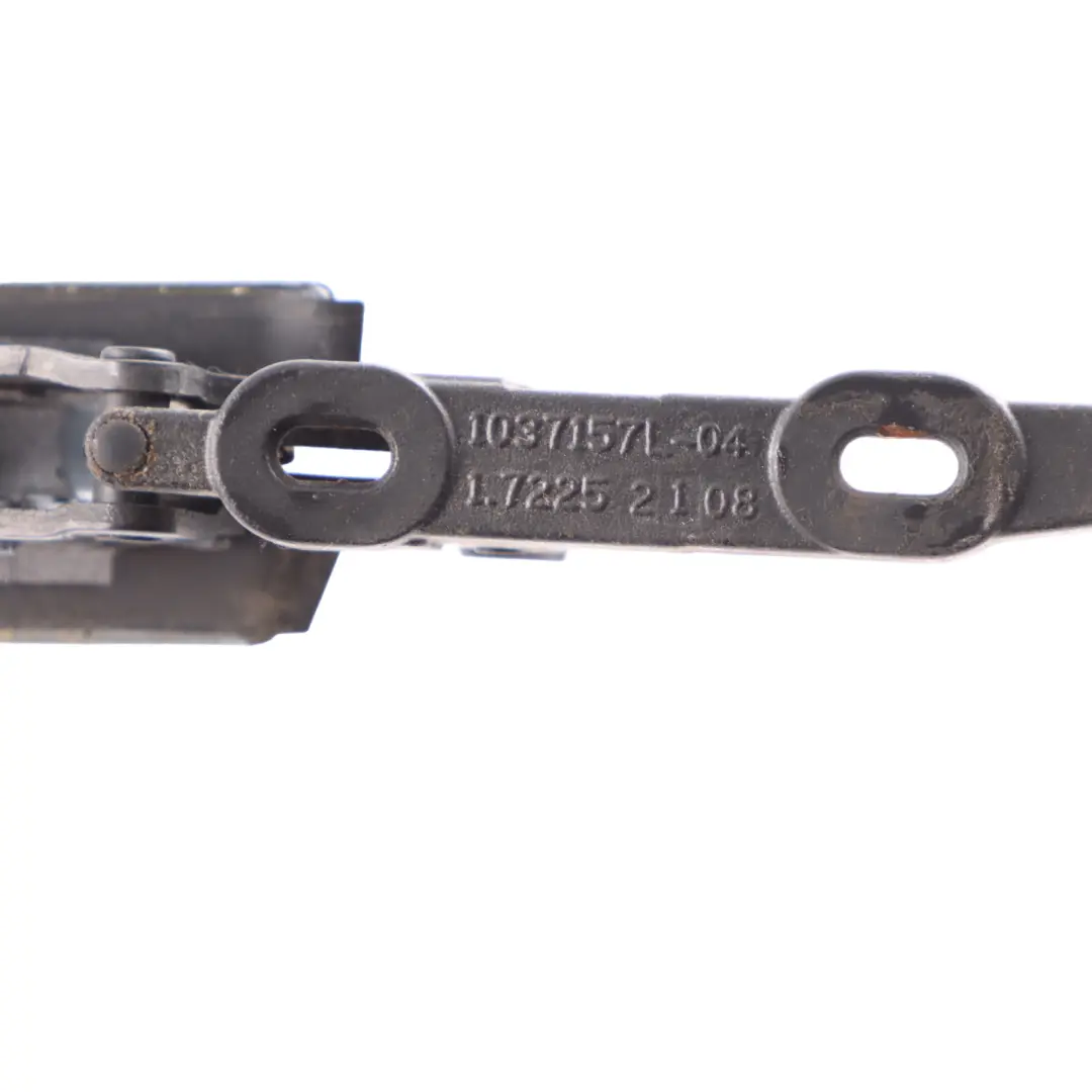 Top Molding Roof Hinge Cover Left N/S Blue Water Metallic 896 to BMW E93 with Part number 7184047 BMW E93 Top Molding Roof Hinge Cover Left N/S Blue Water Metallic 896 - SKU 7184047-WB1 - Part number 7184047