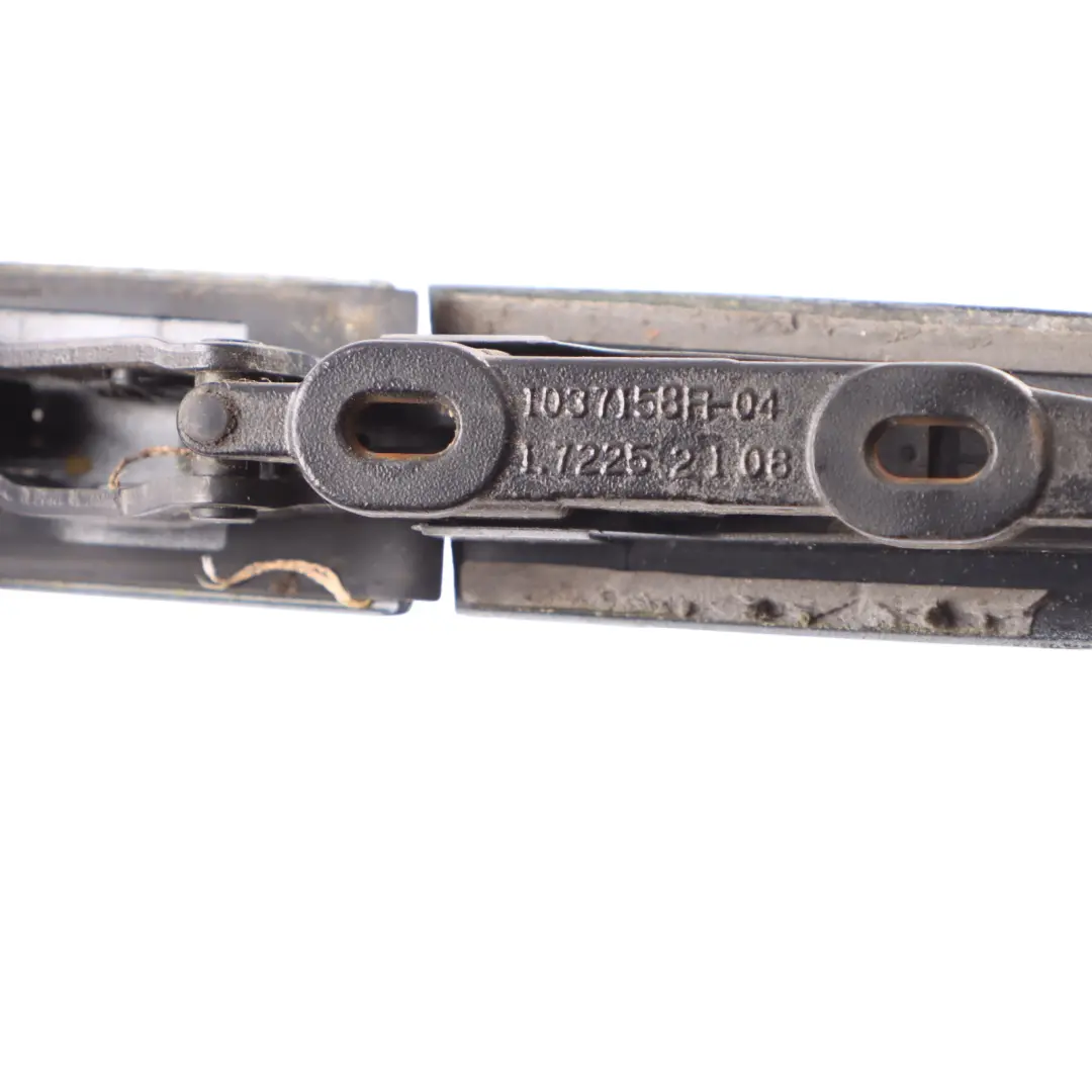 Top Molding Roof Hinge Cover Right O/S Blue Water Metallic 896 to BMW E93 with Part number 7184048 BMW E93 Top Molding Roof Hinge Cover Right O/S Blue Water Metallic 896 - SKU 7184048-WB1 - Part number 7184048