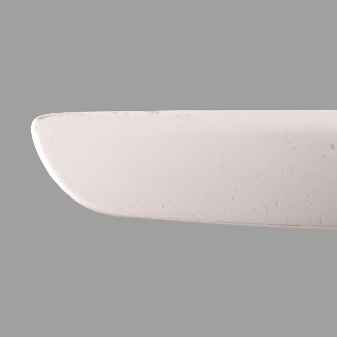 Front Bumper Protective Rubber Trim Strip Right O/S Alpinweiss to BMW 1 Series E81 with Part number 7185132 BMW 1 Series E81 Front Bumper Protective Rubber Trim Strip Right O/S Alpinweiss - SKU 7185132-AW - Part number 7185132