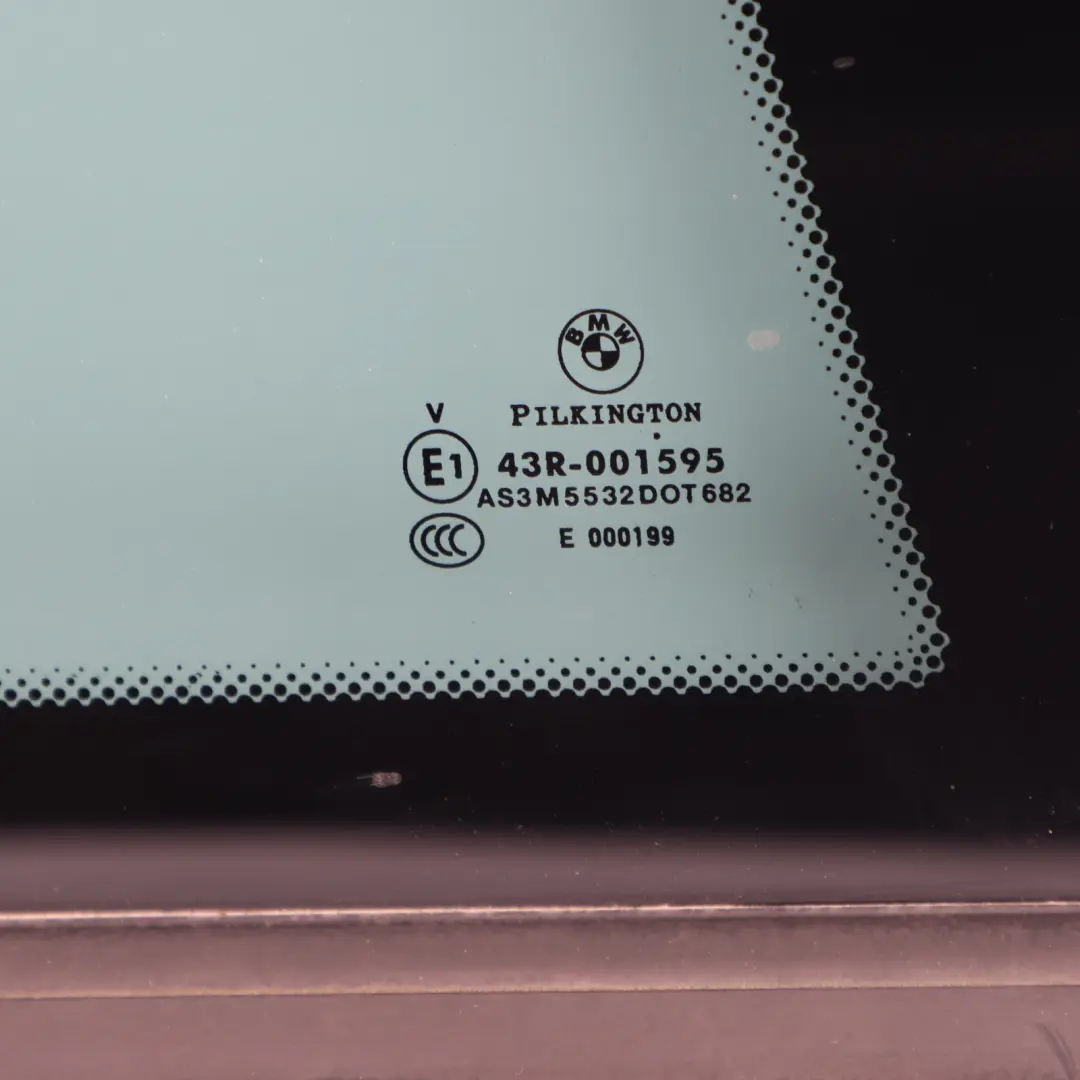 Seitenscheibe Heckscheibe Glasverglasung AS3 Getönt Rechts für BMW E81 mit Teilenummer 7190338 BMW E81 Seitenscheibe Heckscheibe Glasverglasung AS3 Getönt Rechts - SKU 7190338 - Teilenummer 7190338