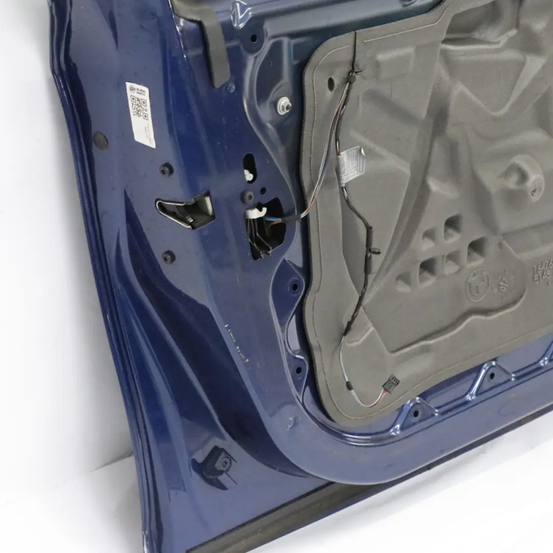 BMW E87 Door Front Left N/S Le Mans Blau Blue Metallic - 381 - SKU 7191011-LMB1 - Part number 7191011