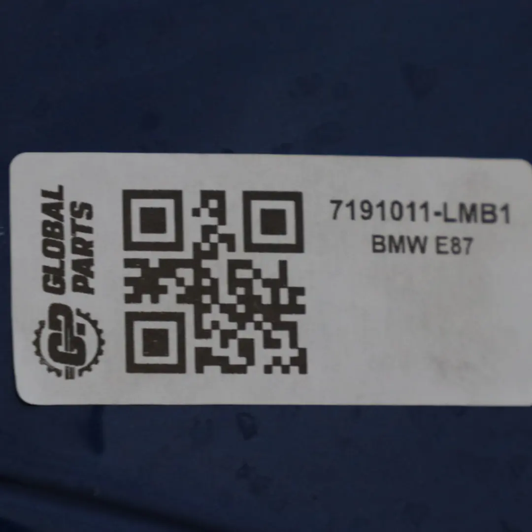 BMW E87 Drzwi Lewe Przednie Le Mans Blau Niebieski Metalik - 381 - SKU 7191011-LMB1 - Numer Części 7191011