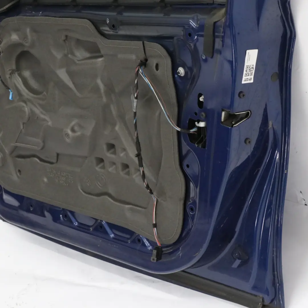 BMW E87 Door Front Right O/S Le Mans Blau Blue Metallic - 381 - SKU 7191012-LMB - Part number 41517191012