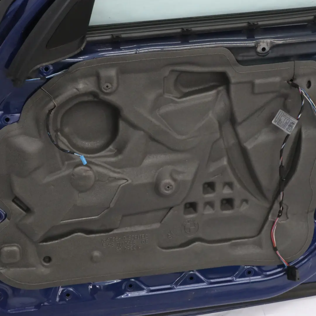 BMW E87 Door Front Right O/S Le Mans Blau Blue Metallic - 381 - SKU 7191012-LMB - Part number 41517191012