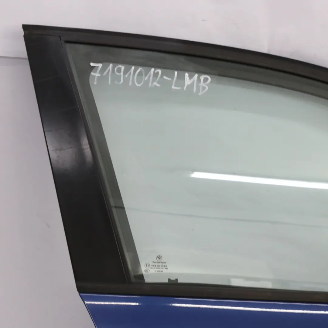 Tür vorne rechts Le Mans Blau Metallic - 381 für BMW E87 mit Teilenummer 41517191012 BMW E87 Tür vorne rechts Le Mans Blau Metallic - 381 - SKU 7191012-LMB - Teilenummer 41517191012
