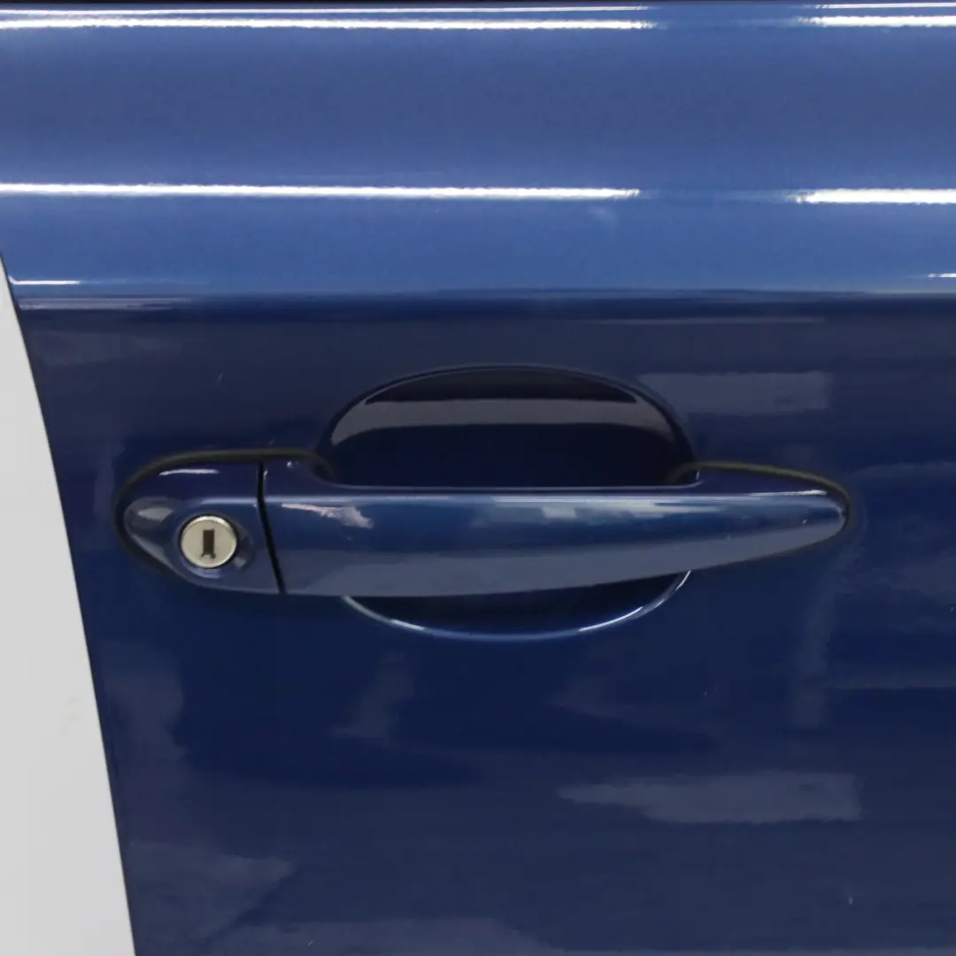 BMW E87 Door Front Right O/S Le Mans Blau Blue Metallic - 381 - SKU 7191012-LMB - Part number 41517191012