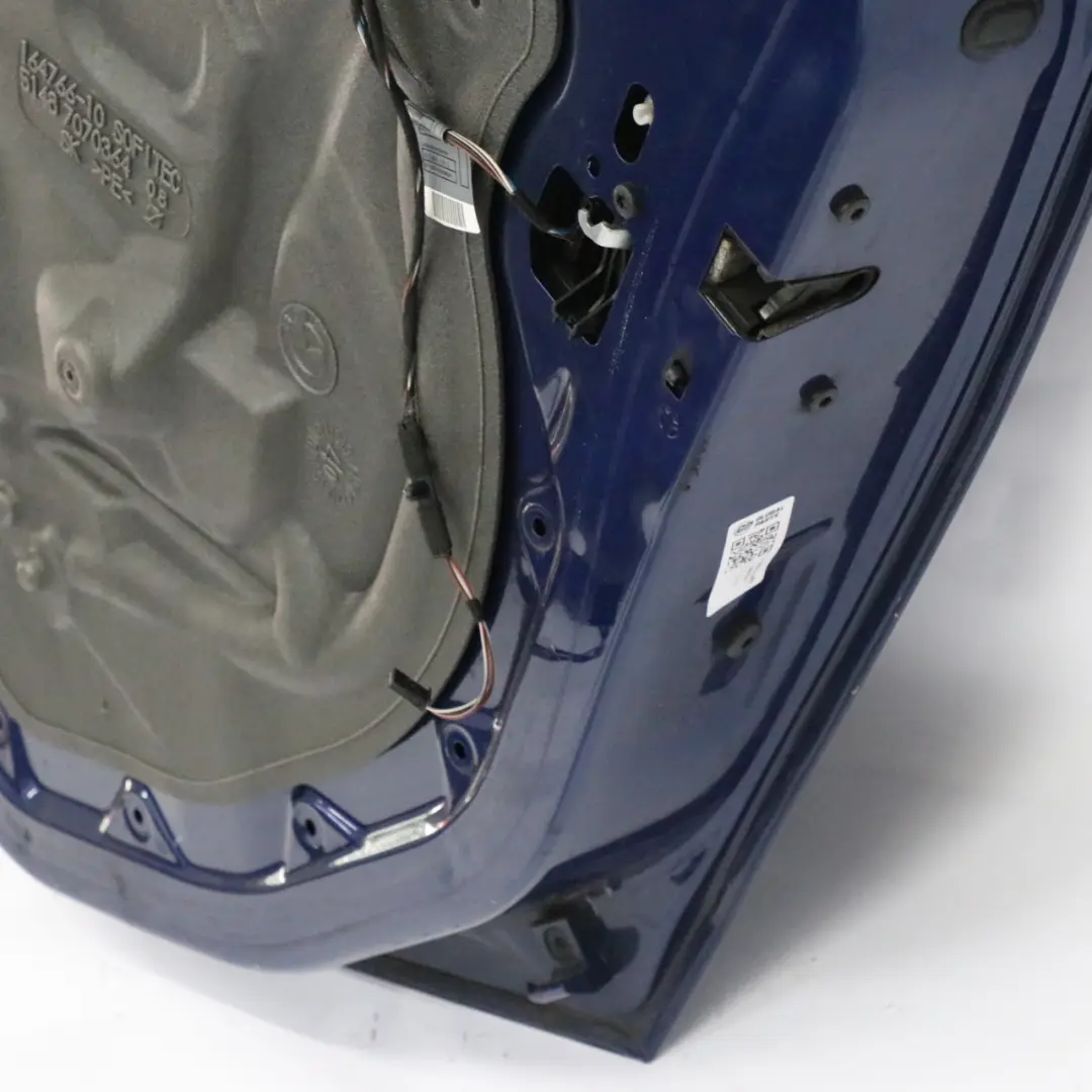 Tür hinten rechts Le Mans Blau Metallic - 381 für BMW E87 LCI mit Teilenummer 7191018 BMW E87 LCI Tür hinten rechts Le Mans Blau Metallic - 381 - SKU 7191018-LMB - Teilenummer 7191018