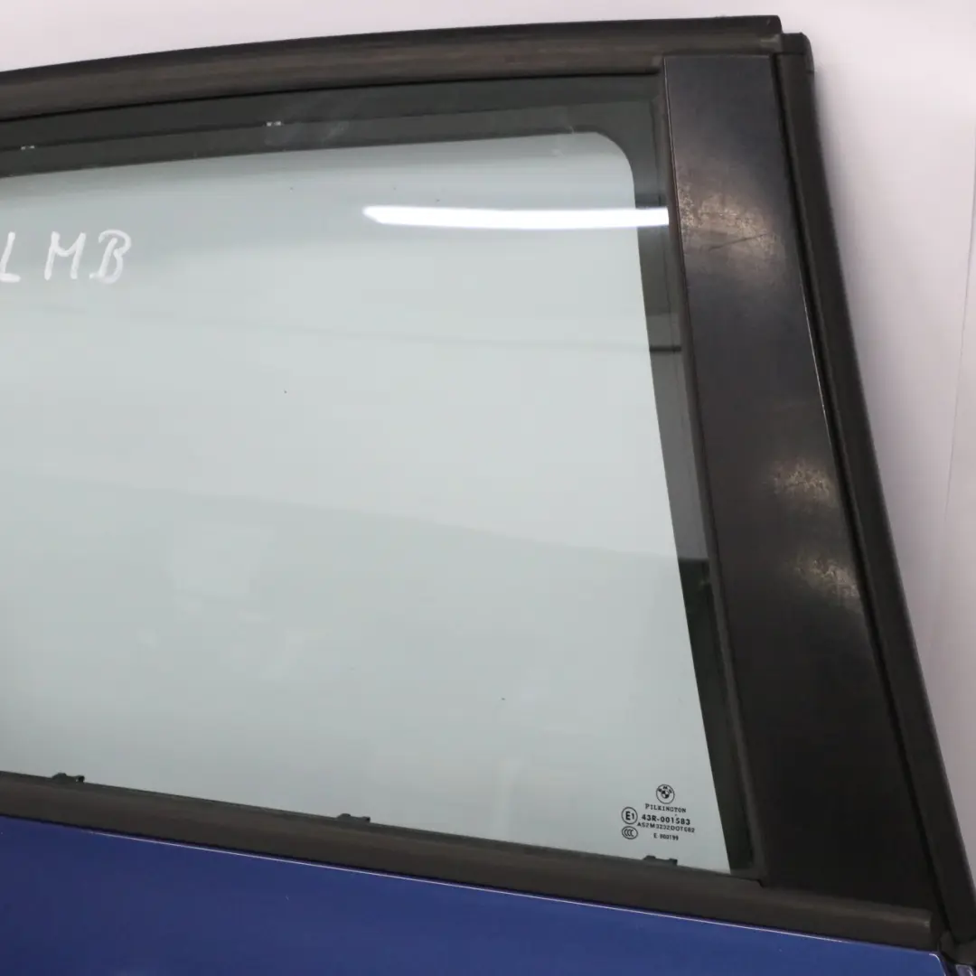 BMW E87 Drzwi Prawy Tył Tylne Le Mans Blau Niebieski Metalik - 381 - SKU 7191018-LMB - Numer Części 7191018