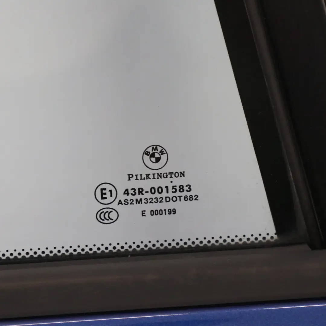 Tür hinten rechts Le Mans Blau Metallic - 381 für BMW E87 LCI mit Teilenummer 7191018 BMW E87 LCI Tür hinten rechts Le Mans Blau Metallic - 381 - SKU 7191018-LMB - Teilenummer 7191018