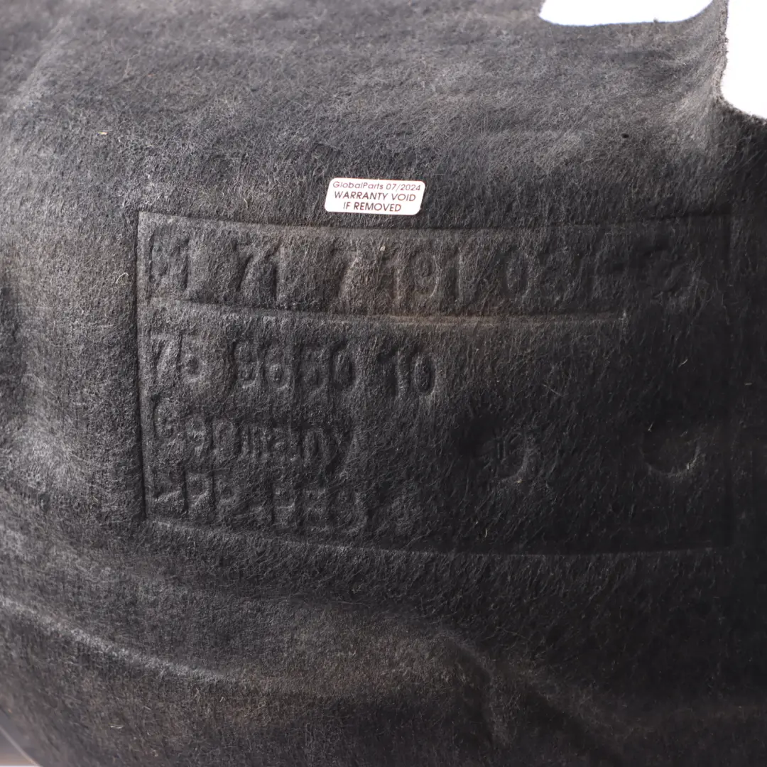 Passaruota BMW Z4 E89 Copertura Alloggiamento Paraspruzzi Posteriore Sinistro per con numero di parte 7191031 Passaruota BMW Z4 E89 Copertura Alloggiamento Paraspruzzi Posteriore Sinistro - SKU 7191031-1 - Numero di parte 7191031