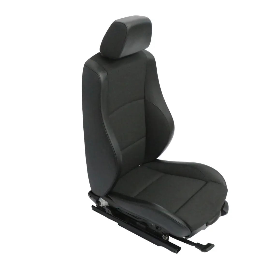 BMW E87 LCI Asiento Delantero Sport Izquierdo Interior Tela Cuero Antracita - SKU 7192915-1 - Número de pieza 7192915