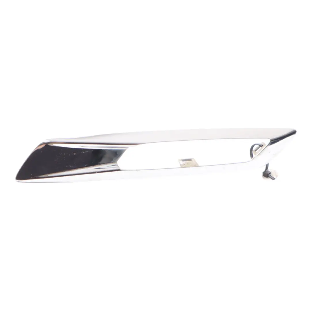 Indicator Lamp BMW F07 Right O/S Additional Frame Cover Bracket Chrome to with Part number 7199634 Indicator Lamp BMW F07 Right O/S Additional Frame Cover Bracket Chrome - SKU 7199634-2 - Part number 7199634