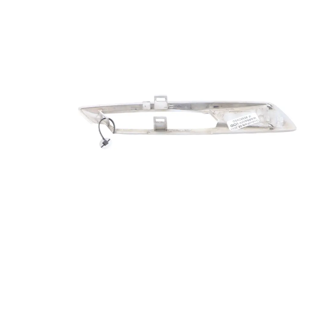 Indicator Lamp BMW F07 Right O/S Additional Frame Cover Bracket Chrome to with Part number 7199634 Indicator Lamp BMW F07 Right O/S Additional Frame Cover Bracket Chrome - SKU 7199634-2 - Part number 7199634