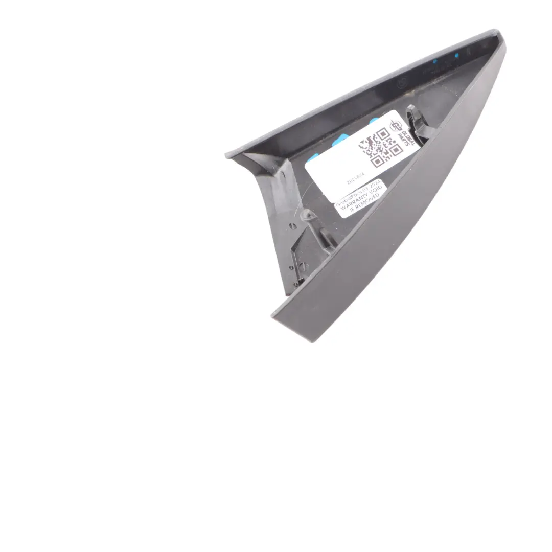 BMW F07 GT Triangle Cover Mirror Trim Front Right O/S Interior Black - SKU 7201292 - Part number 7201292