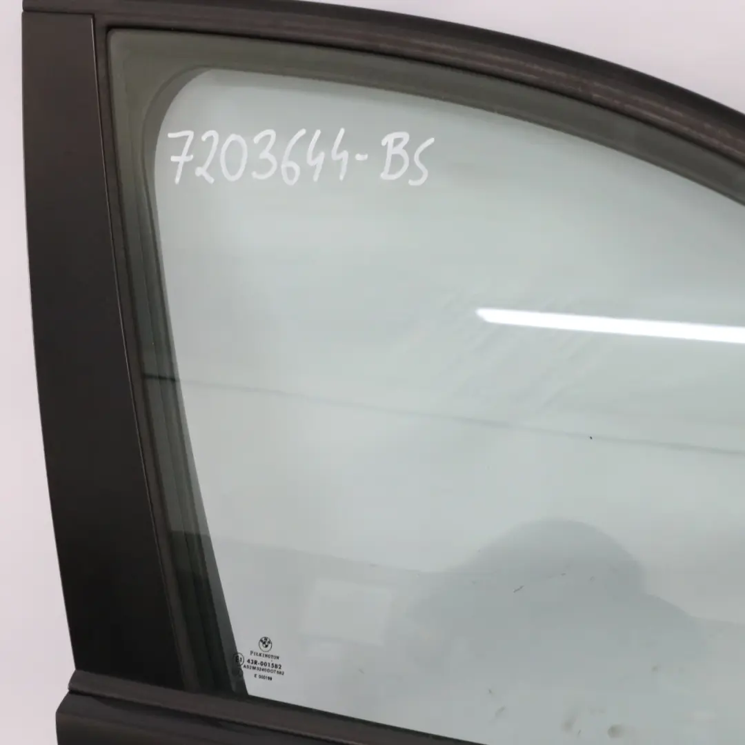 Door Front Right O/S Black Sapphire Metallic - 475 to BMW E90 E91 with Part number 7203644 BMW E90 E91 Door Front Right O/S Black Sapphire Metallic - 475 - SKU 7203644-BS - Part number 7203644