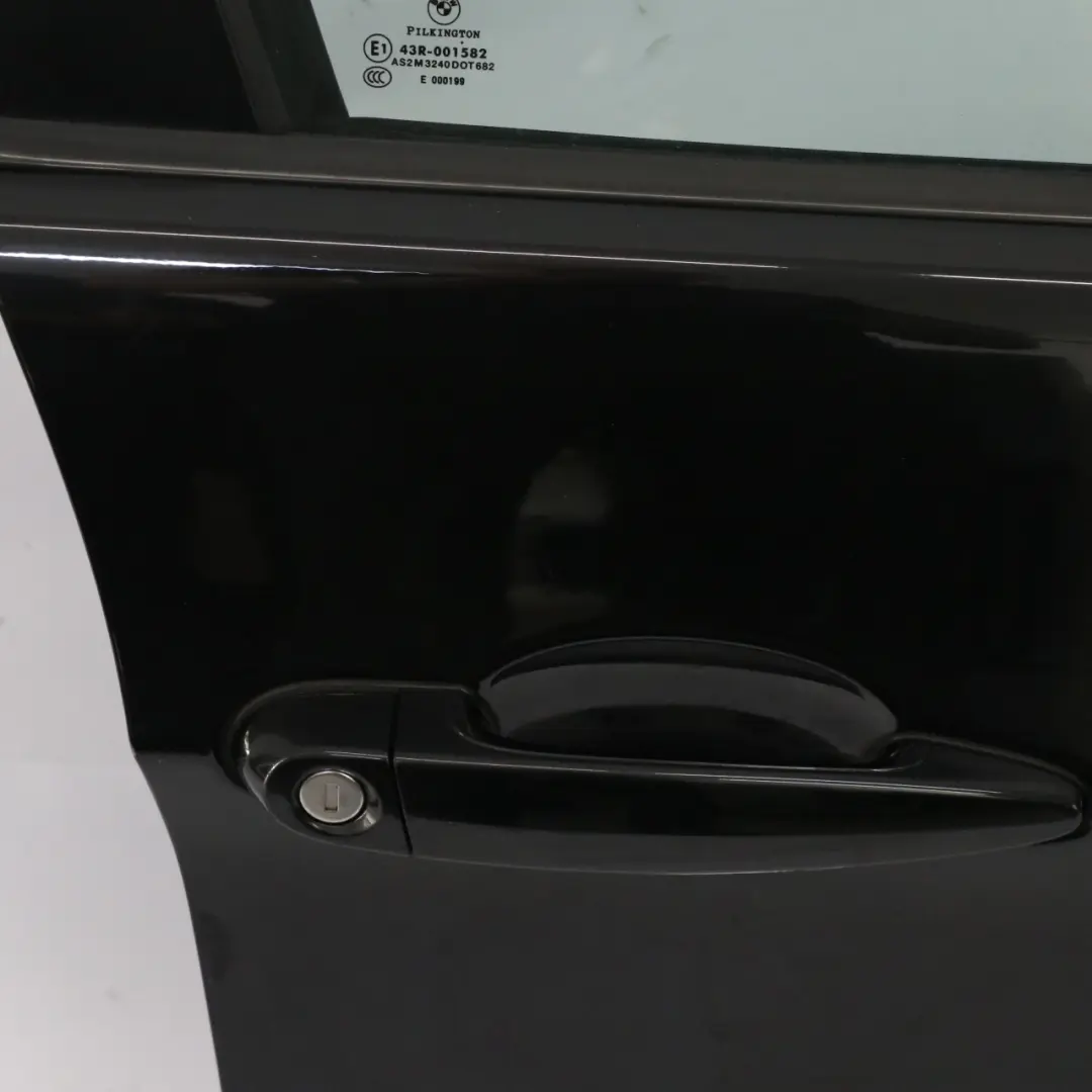 BMW E90 E91 Door Front Right O/S Black Sapphire Metallic - 475 - SKU 7203644-BS - Part number 7203644