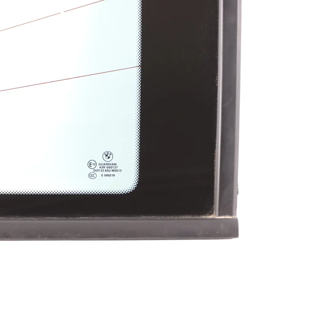 Ventana Trasera Derecha Cristal Lado Cuarto Fijo AS2 Verde para BMW X3 F25 con número de pieza 7205628 BMW X3 F25 Ventana Trasera Derecha Cristal Lado Cuarto Fijo AS2 Verde - SKU 7205628-2 - Número de pieza 7205628