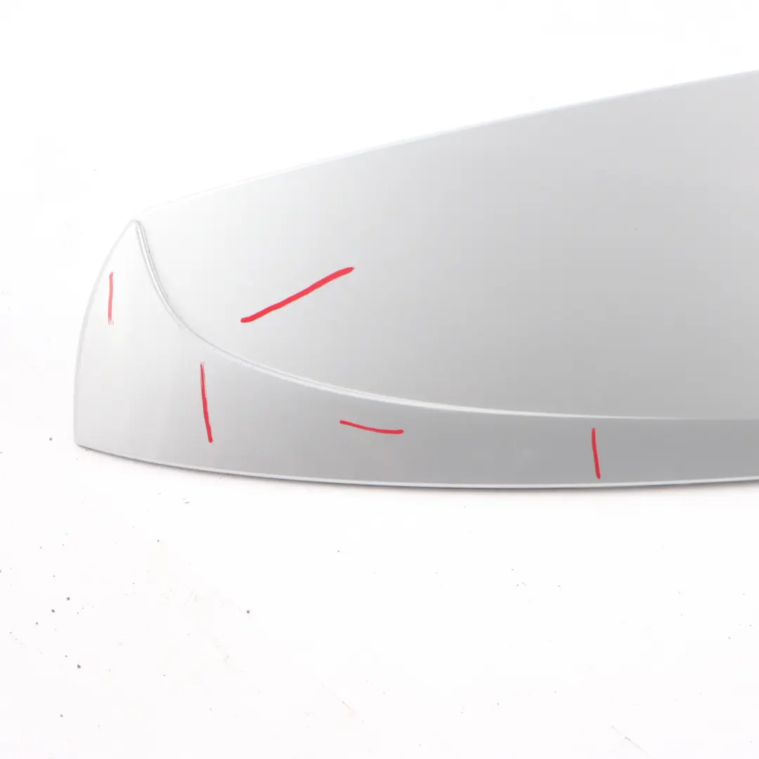 BMW F07 GT Rear Spoiler Trunk Lid Cover Panel Top Titan Silver Metallic - 354 - SKU 7207411-TS - Part number 7207411
