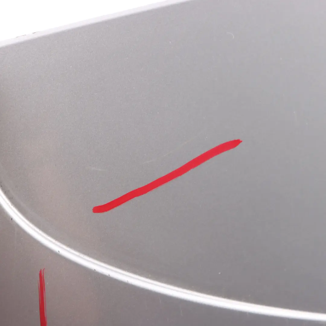 Spoiler Trunk Lid Cover Panel Top Titan Silver Metallic - 354 to BMW F07 GT Rear with Part number 7207411 BMW F07 GT Rear Spoiler Trunk Lid Cover Panel Top Titan Silver Metallic - 354 - SKU 7207411-TS - Part number 7207411