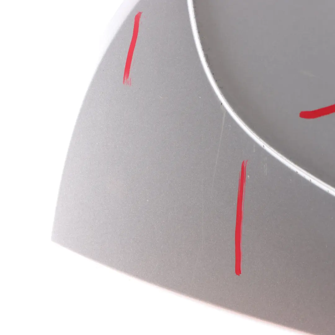 BMW F07 GT Rear Spoiler Trunk Lid Cover Panel Top Titan Silver Metallic - 354 - SKU 7207411-TS - Part number 7207411