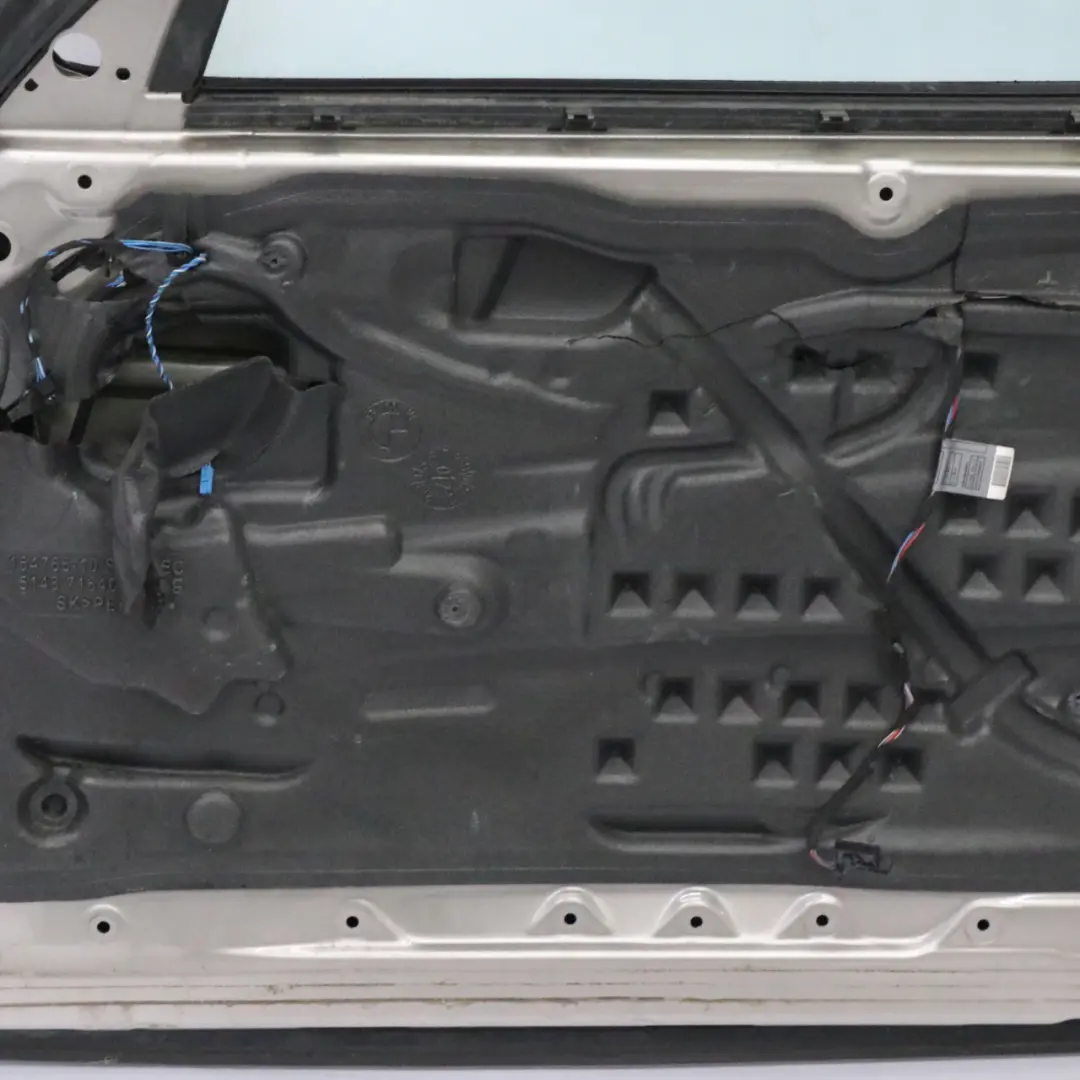 BMW E81 E82 Puerta Delantera Derecha E88 Kaschmirsilber Cashmere Silver - A72 - SKU 7207446-KAS3 - Número de pieza 7207446
