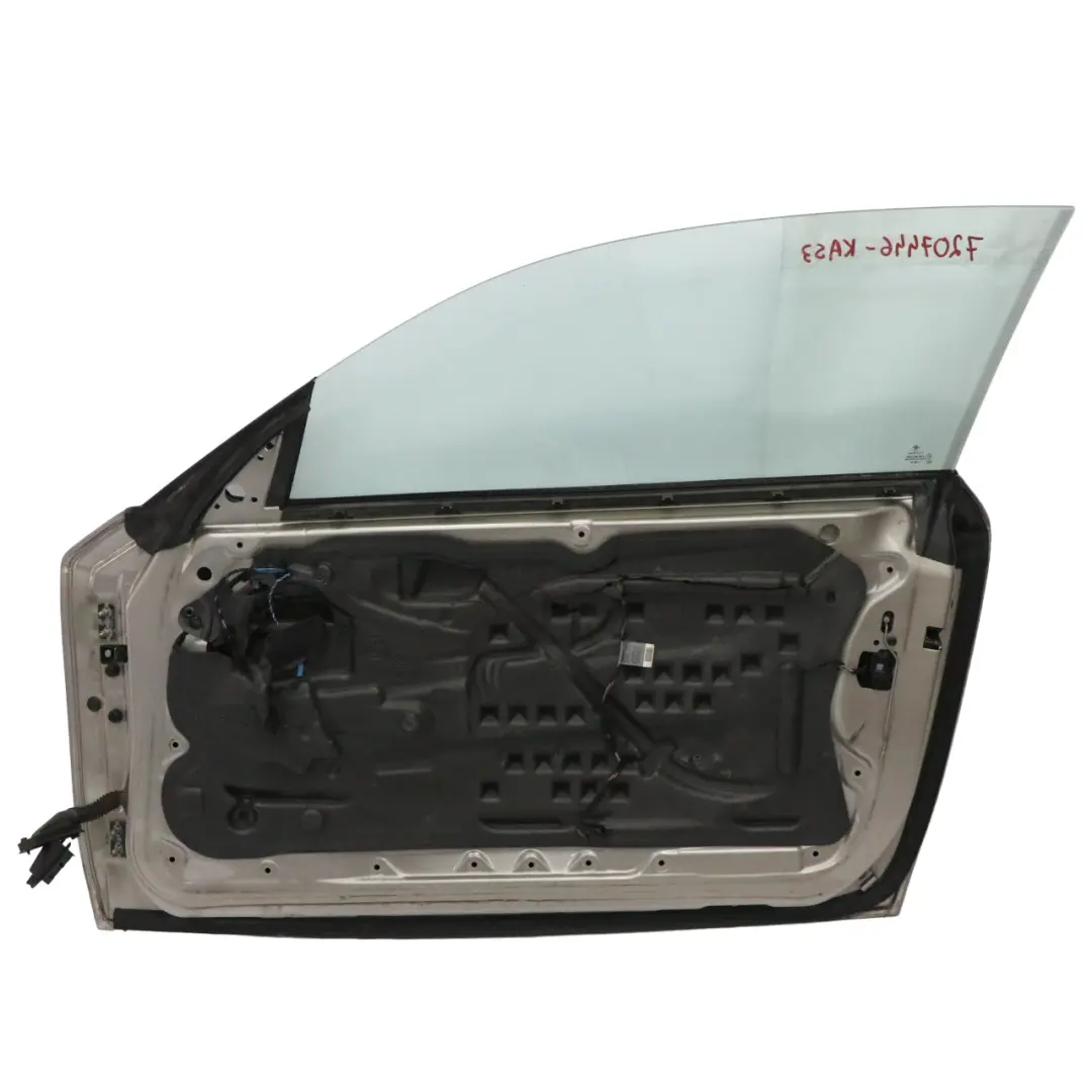 Puerta Delantera Derecha E88 Kaschmirsilber Cashmere Silver - A72 para BMW E81 E82 con número de pieza 7207446 BMW E81 E82 Puerta Delantera Derecha E88 Kaschmirsilber Cashmere Silver - A72 - SKU 7207446-KAS3 - Número de pieza 7207446