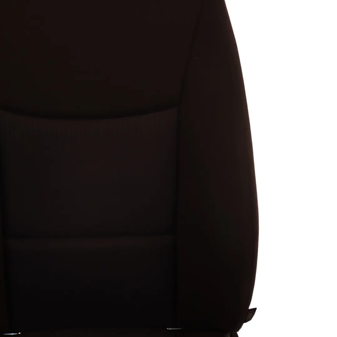 Interior Tela Asiento Delantero Izquierdo Vertex Antracita Lumbar para BMW E90 E91 con número de pieza 7212155 BMW E90 E91 Interior Tela Asiento Delantero Izquierdo Vertex Antracita Lumbar - SKU 7212155-1 - Número de pieza 7212155