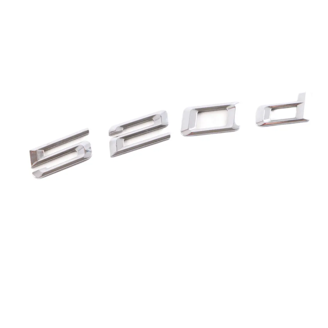 Tail Gate Trunk Boot Emblem Logo 520d Badge to BMW F10 with Part number 7219542 BMW F10 Tail Gate Trunk Boot Emblem Logo 520d Badge - SKU 7219542 - Part number 7219542