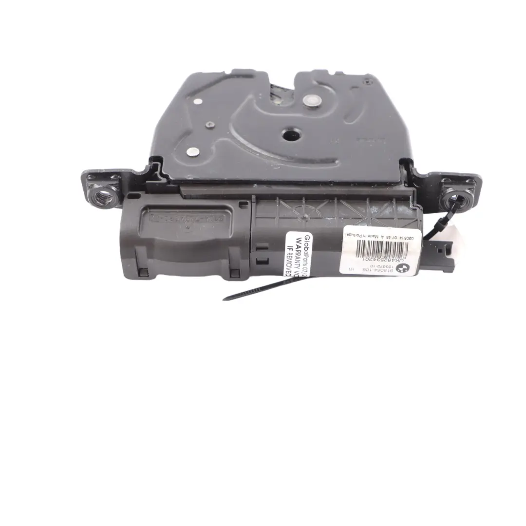 Trunk Lid Lock BMW F10 F30 F32 F80 F82 LCI Boot Tailgate Catch Mechanism to with Part number 7224692 Trunk Lid Lock BMW F10 F30 F32 F80 F82 LCI Boot Tailgate Catch Mechanism - SKU 7224692-1 - Part number 7224692