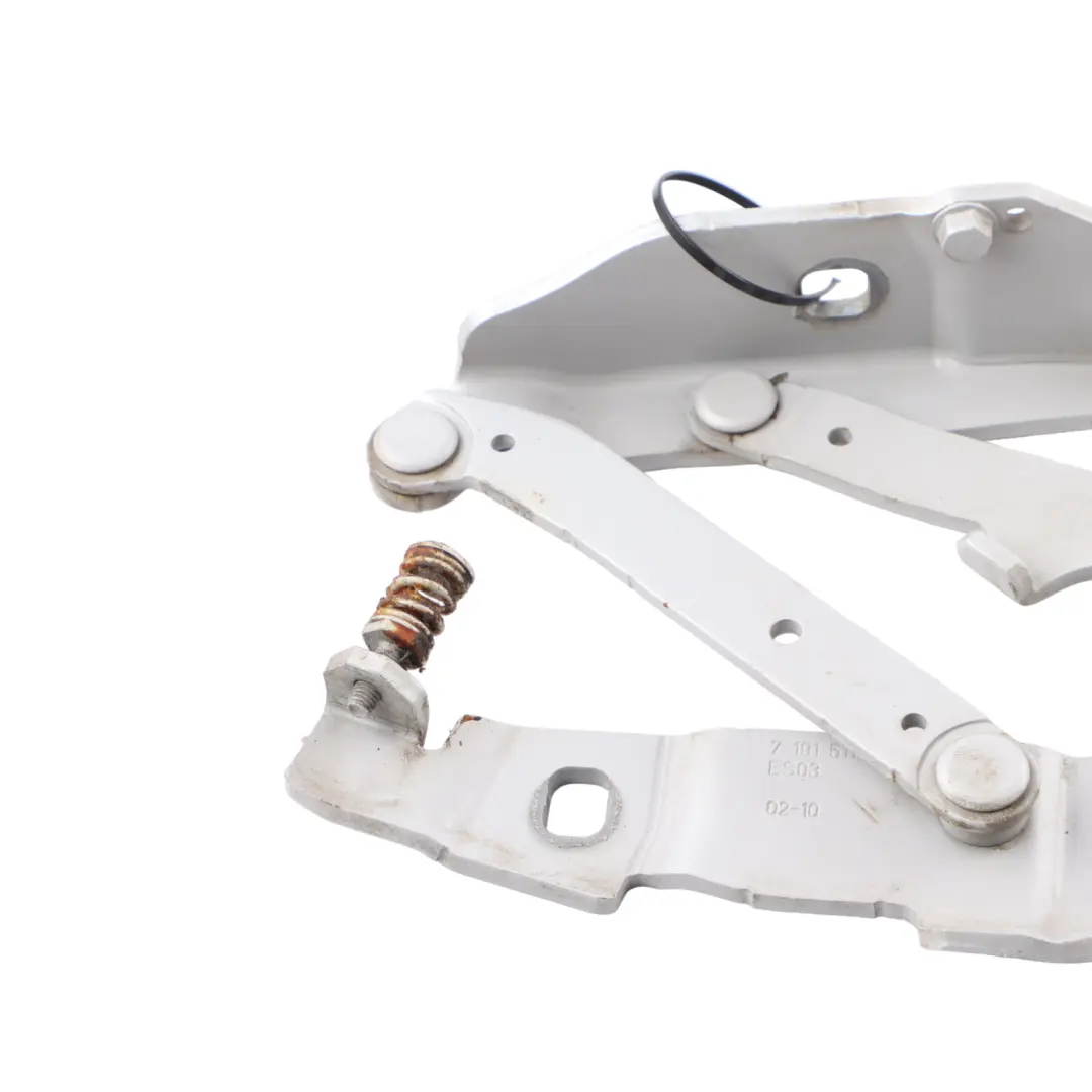 BMW Z4 E89 Left Engine Hood Bonnet Hinge N/S Titan Silver Metallic 354 7191511 - SKU 7225127-TS - Part number 7225127