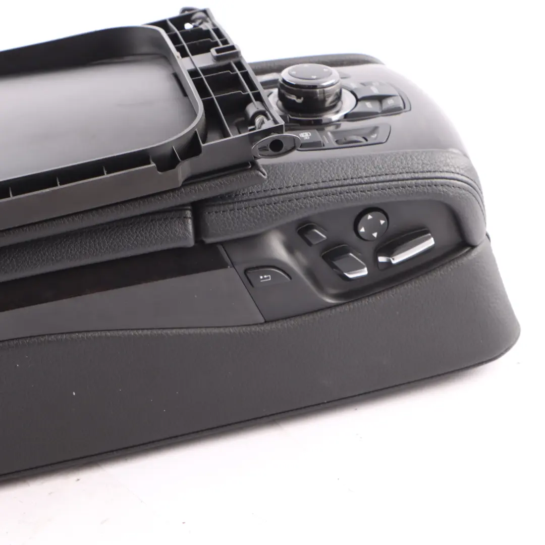 BMW F02 Centre Console Armrest Storage Cover Leather Black - SKU 7229377 - Part number 7229377