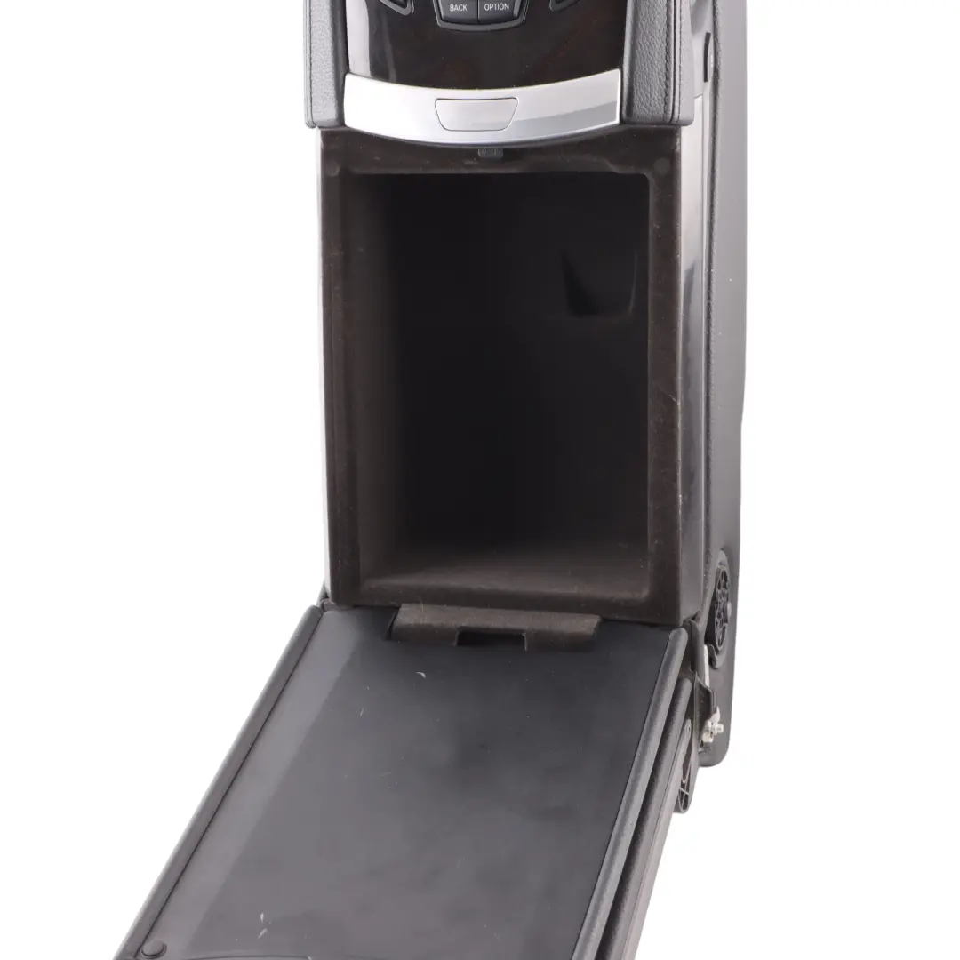 Centre Console Armrest Storage Cover Leather Black to BMW F02 with Part number 7229377 BMW F02 Centre Console Armrest Storage Cover Leather Black - SKU 7229377 - Part number 7229377